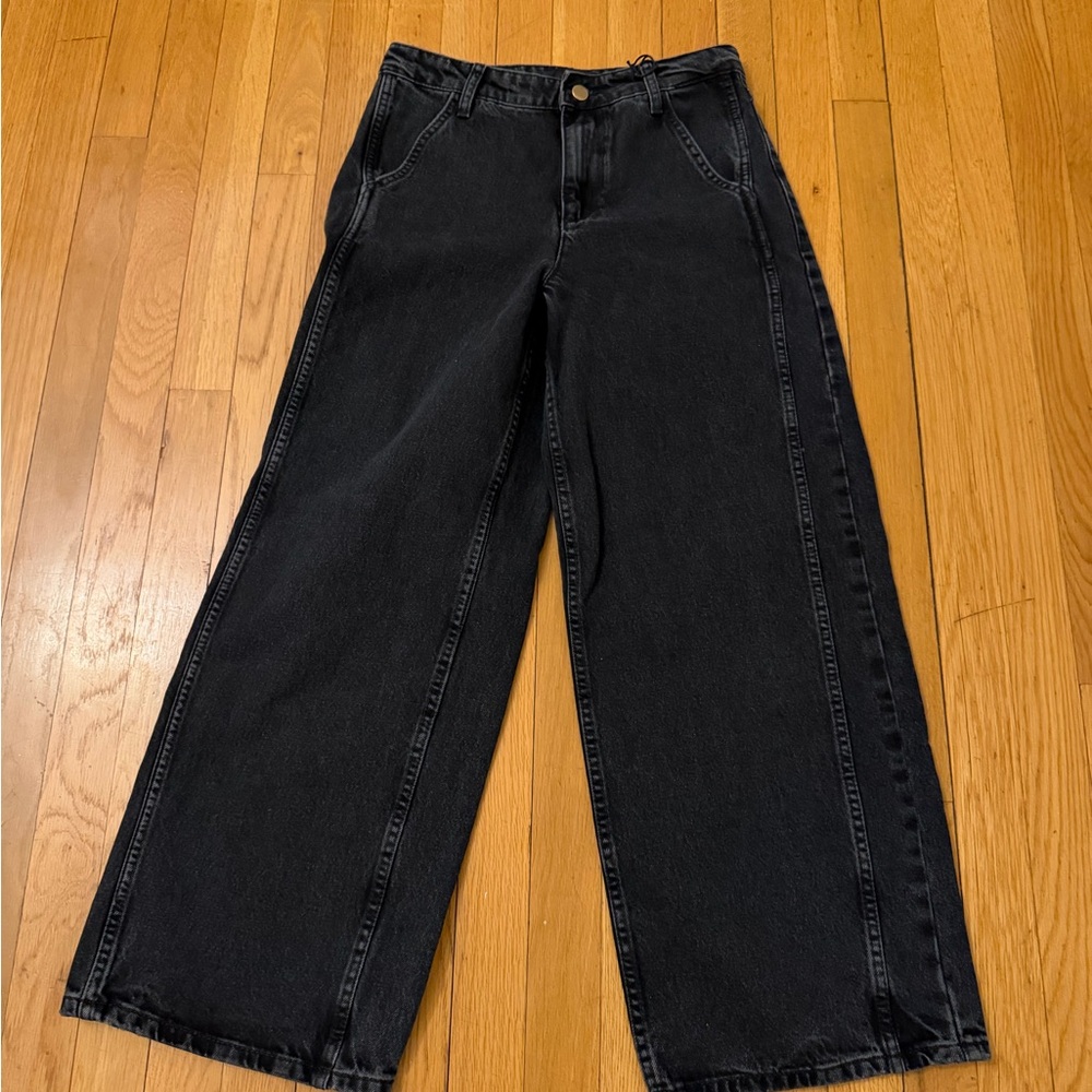 Zara Charcoal Denim Pants